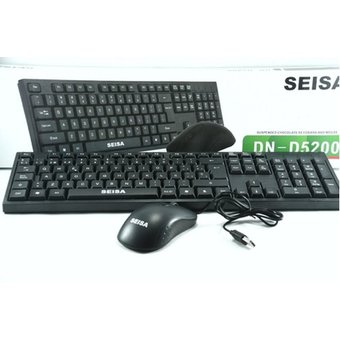 COMBO MOUSE Y TECLADO SEISA